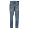 Distressed jeans