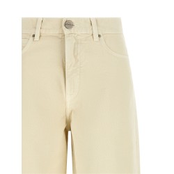 'Love Birds' embroidery jeans