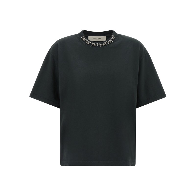 Crystal crew neck t-shirt