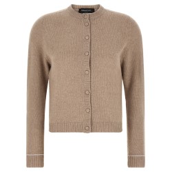 Covered buttons cardigan