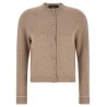 Covered buttons cardigan