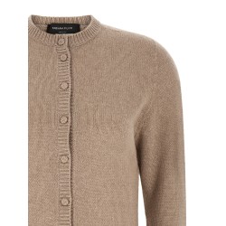 Covered buttons cardigan