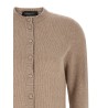 Covered buttons cardigan