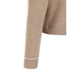 Covered buttons cardigan