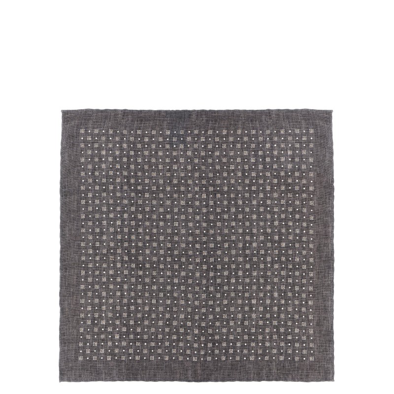 Silk clutch bag