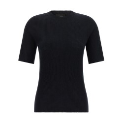 Ribbed knit t-shirt