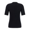Ribbed knit t-shirt