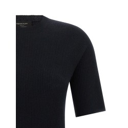 Ribbed knit t-shirt