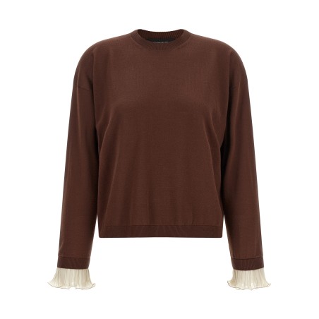 Pleated Cuffs Sweater