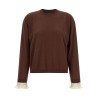 Pleated Cuffs Sweater