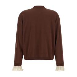 Pleated Cuffs Sweater