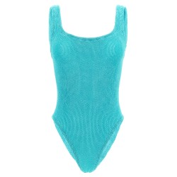 'Square Neck' one-piece swimsuit