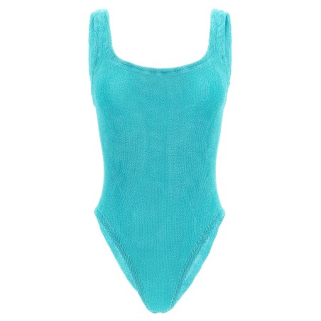'Square Neck' one-piece swimsuit