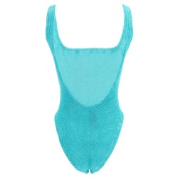 'Square Neck' one-piece swimsuit