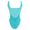 'Square Neck' one-piece swimsuit