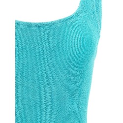 'Square Neck' one-piece swimsuit