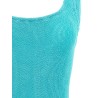 'Square Neck' one-piece swimsuit