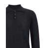 Cashmere polo shirt