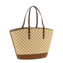 Large woven shopping bag
