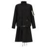 'Nylon Twill x Rip Stop' coat
