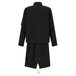 'Nylon Twill x Rip Stop' coat