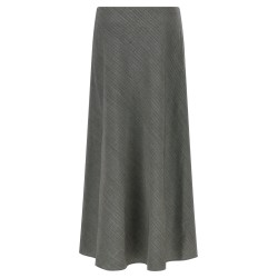Bell chevron skirt