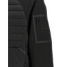 Two-material hoodie