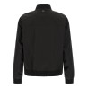 Monogram sleeve bomber jacket