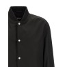 Monogram sleeve bomber jacket