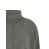 Central stitching sweater