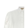 Valentino Garavani macramé insert shirt