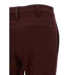 'Monile' detail trousers