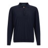 Wool polo shirt 14 microns