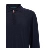 Wool polo shirt 14 microns