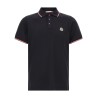 Tricolor trim polo shirt