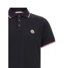 Tricolor trim polo shirt