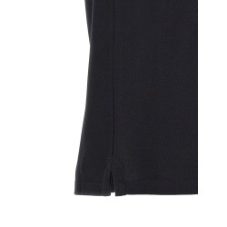 Tricolor trim polo shirt