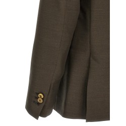 double-breasted blazer