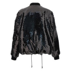 Sequin bomber jacket