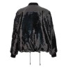 Sequin bomber jacket