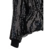 Sequin bomber jacket