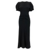 'Gathered Waist Midi' dress