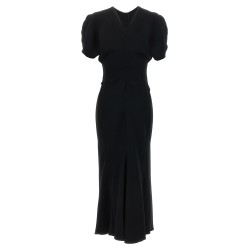 'Gathered Waist Midi' dress