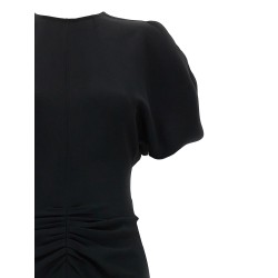 'Gathered Waist Midi' dress