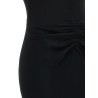 'Gathered Waist Midi' dress