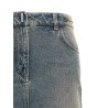 Denim mini skirt