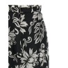 Floral print trousers
