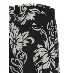 Floral print trousers