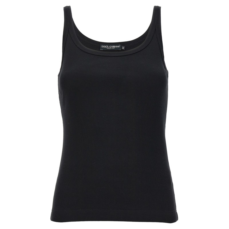 Ribbed tank top