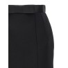 Wool pencil skirt